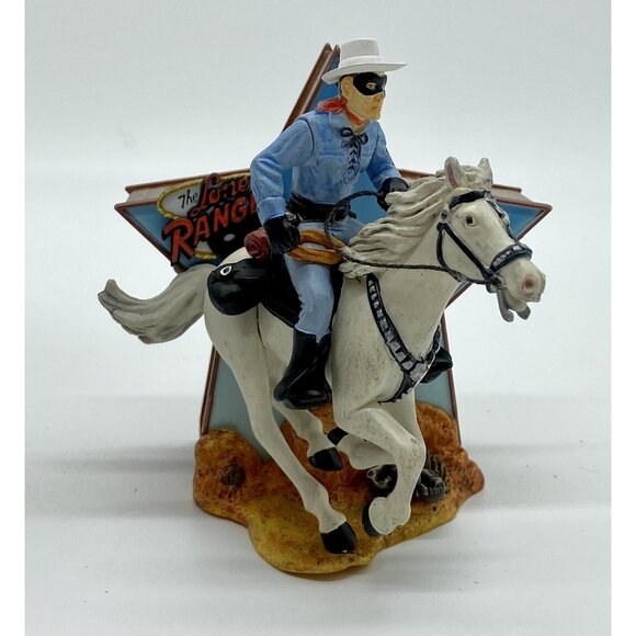 Carlton Cards Heirloom Hi-yo Silver Lone Ranger 113 Ornament in Box - Picture 1 of 8